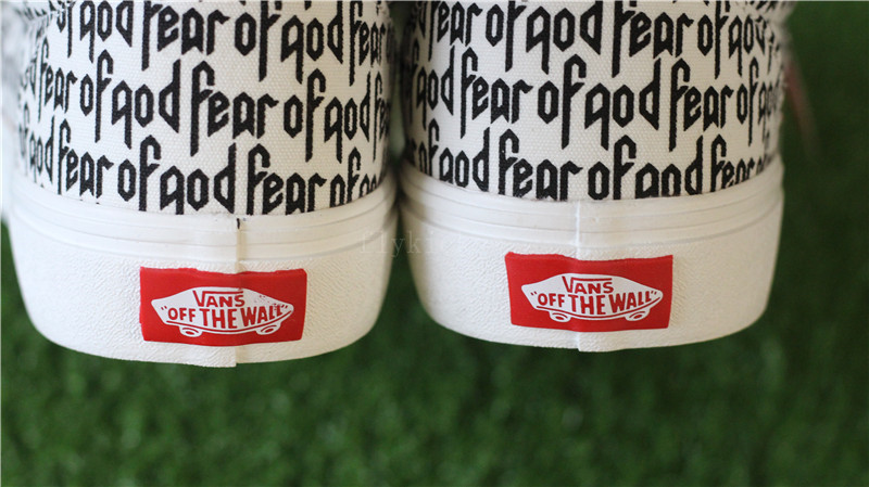 Fear Of God X Vans SK8 HI 2016 Fog